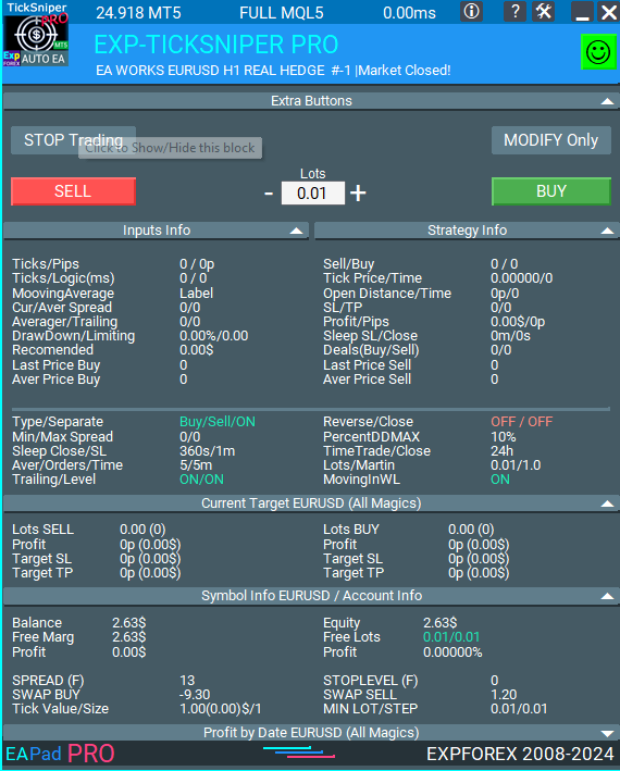 EAPADPRO Interface