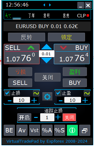 持仓管理标签页：