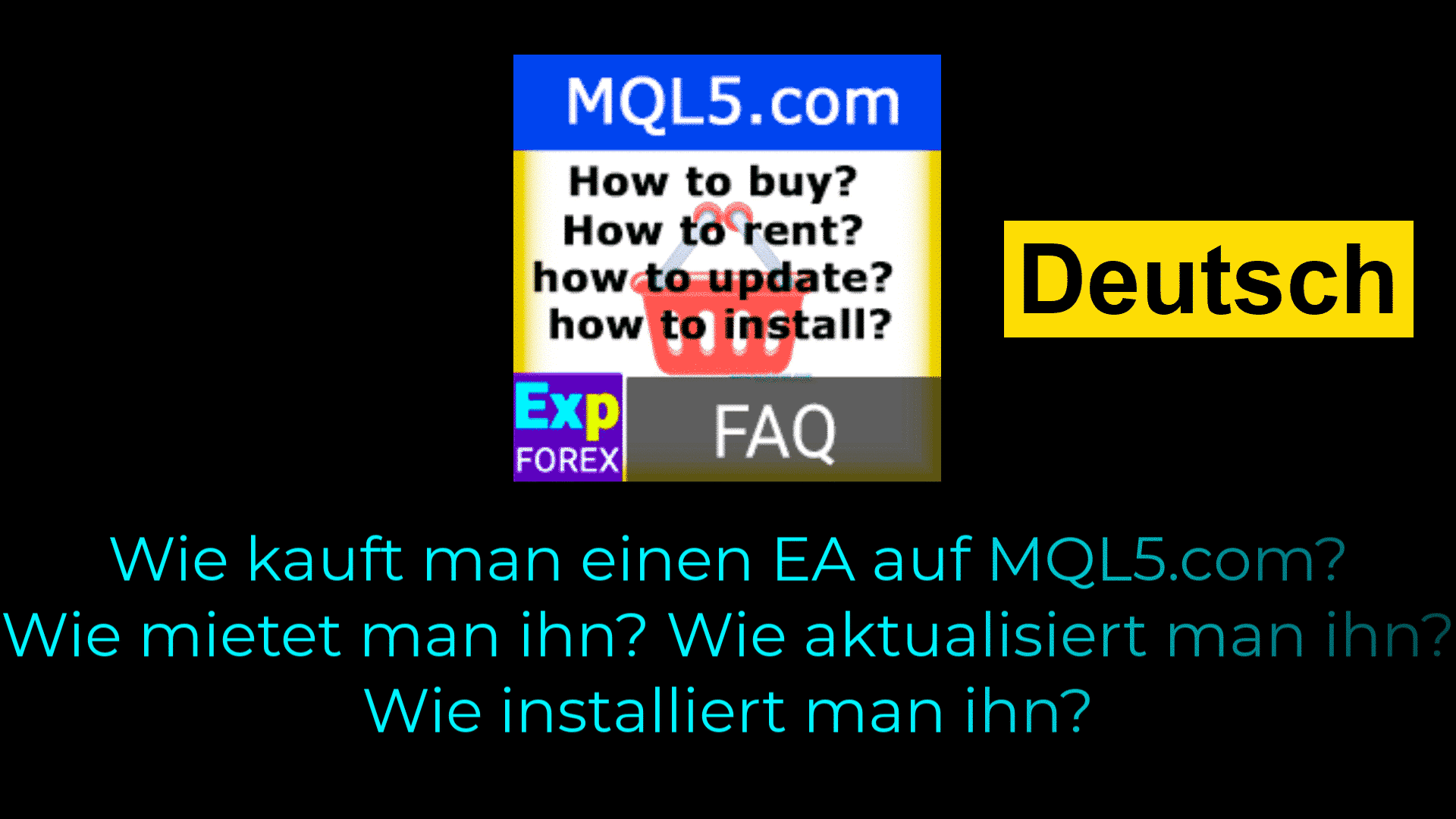Video: Wie kann man automatisierte Handelssysteme (EAs) kaufen, aktualisieren und herunterladen?