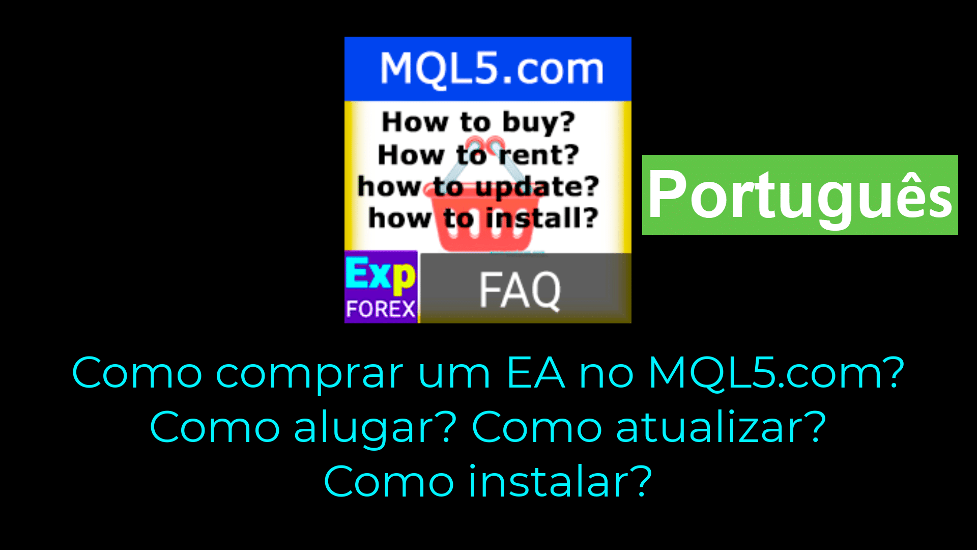 Português. MetaTrader Market: como comprar um EA? Como atualizar? Como instalar?