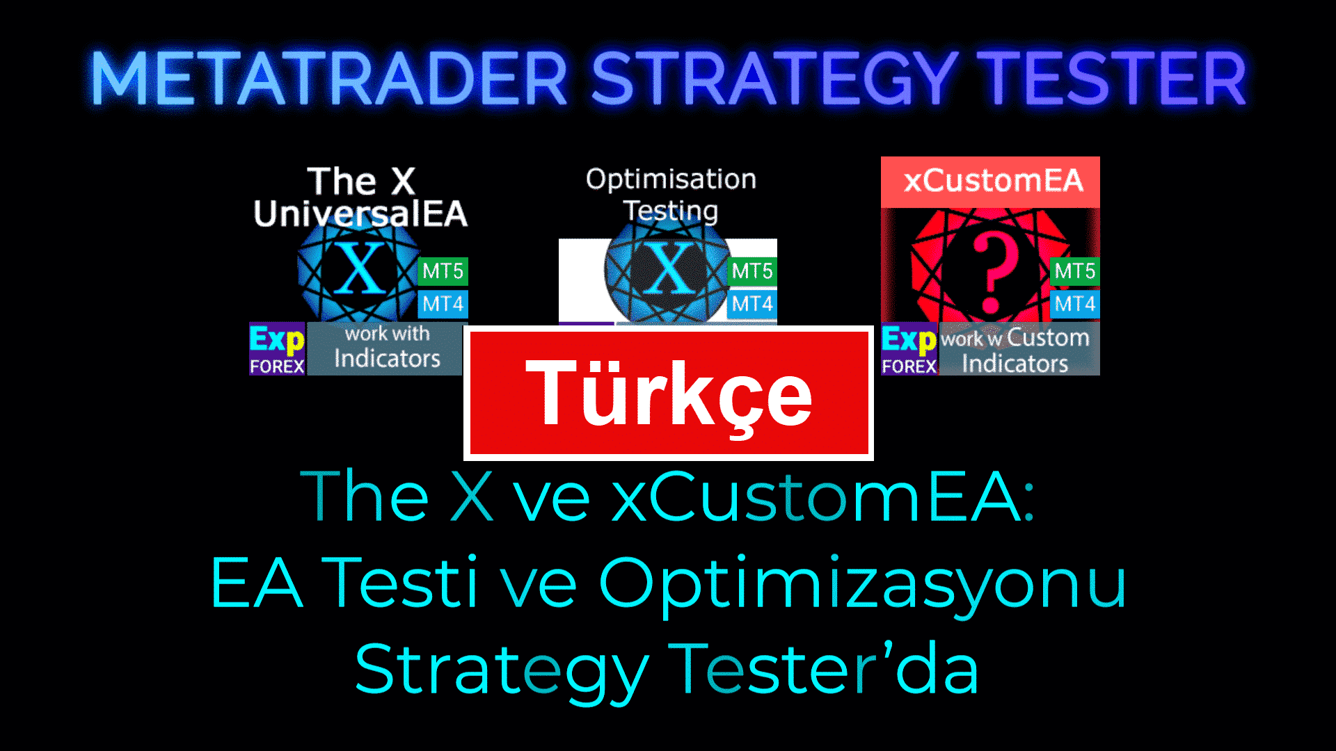 Strategy Tester’da Expert Advisor’ların Testi ve Optimizasyonu hakkında video Strategy Tester’da Expert Advisor’ların test edilmesi ve optimize edilmesiyle ilgili bu faydalı videoyu izleyin. Doğru ayarları seçmeyi, sonuçları analiz etmeyi ve performansı iyileştirmeyi kapsar. Hem yeni başlayanlar hem de alım satım performansını geliştirmek isteyen deneyimli yatırımcılar için idealdir.