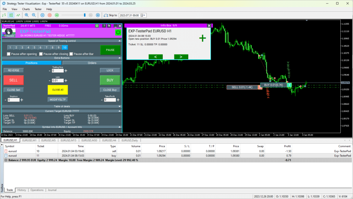 Forex Tester Pad-Trading Simulator for Strategy Tester w indicators - Image 101