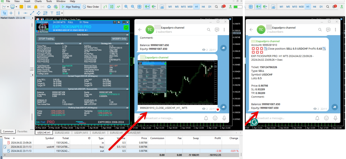 The X - Universal Expert Advisor (EA) for Forex on Indicators. - Image 70