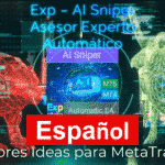 Vídeo sobre el EA inteligente AI Sniper AI Sniper es un robot de trading inteligente y auto-optimizable, diseñado para los terminales MT4 y MT5. Utiliza un algoritmo inteligente y estrategias avanzadas de trading para maximizar tu potencial de trading..