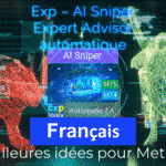 Vidéo sur l’EA intelligent AI Sniper AI Sniper est un robot de trading intelligent et auto-optimisant, conçu pour les terminaux MT4 et MT5. Il s’appuie sur un algorithme intelligent et des stratégies de trading avancées afin de maximiser votre potentiel de trading..