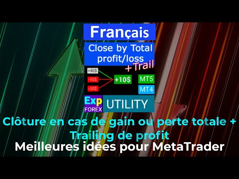 CLP CloseIfProfitorLoss. Contrôle du profit ou de la perte totale avec profit suiveur. Profit or Loss Pad Video Thumbnail