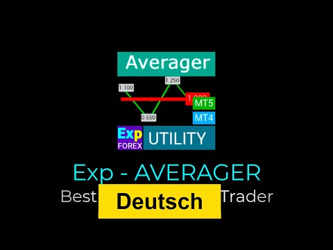 Averager. Durchschnittsbildung von Handelspositionen. Eröffnung von Geschäften gegen den Trend und im Trend! Video Thumbnail