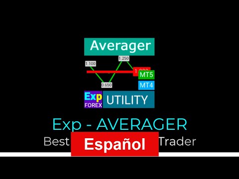 Averager. Promediando posiciones de trading. ¡Apertura de operaciones contra la tendencia y en la tendencia! Video Thumbnail